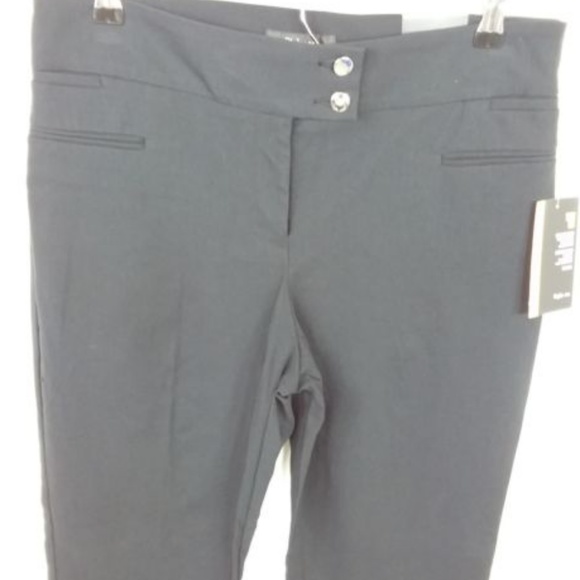 Style & CoPants Black Slim Leg Tummy Control -17 - Picture 2 of 5